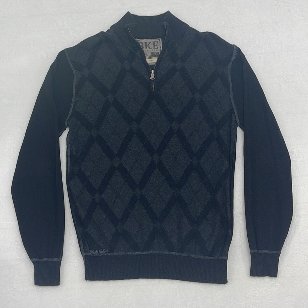 BKE Quarter Zip‎ Slim Fit Sweater Men’s XL